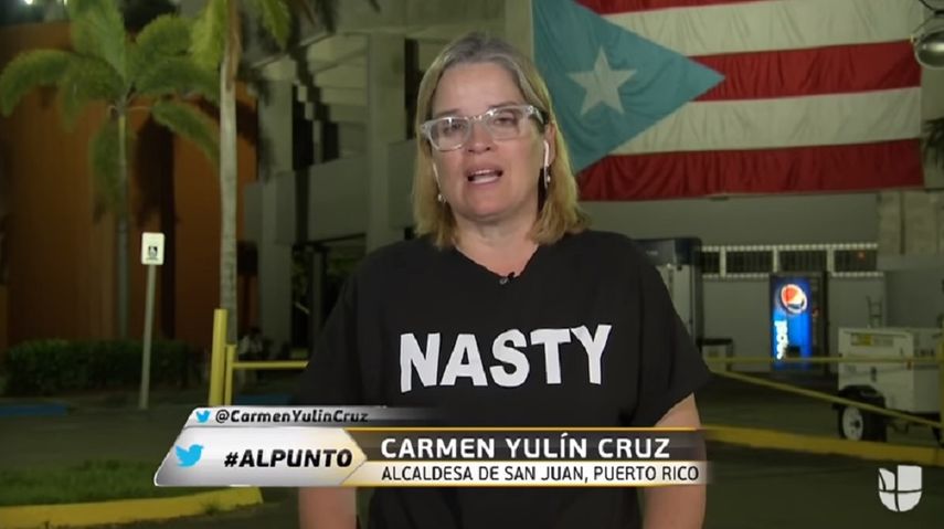Carmen Yulín Cuz, alcaldesa de San Juan.