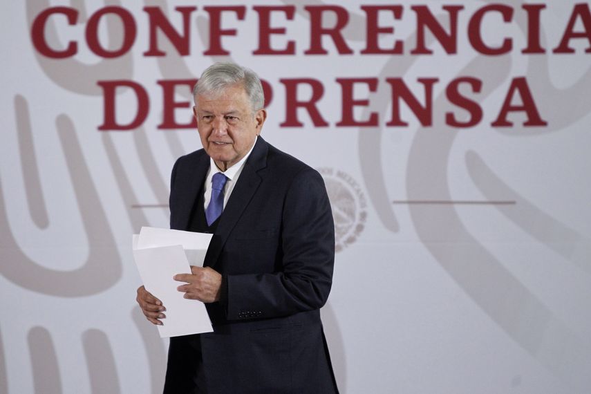 Andrés Manuel López Obrador,&nbsp;presidente de México.