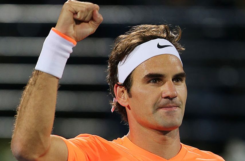 Federer ganó en dos sets. (EFE)
