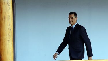 El presidente del Gobierno español, Pedro Sánchez, durante la XXVI Cumbre de las Américas, en Guatemala.