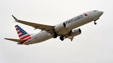 Un avión de American Airlines segundos después del despegue.&nbsp;